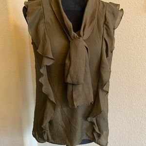 LOFT Sleeveless Blouse sz Petite S